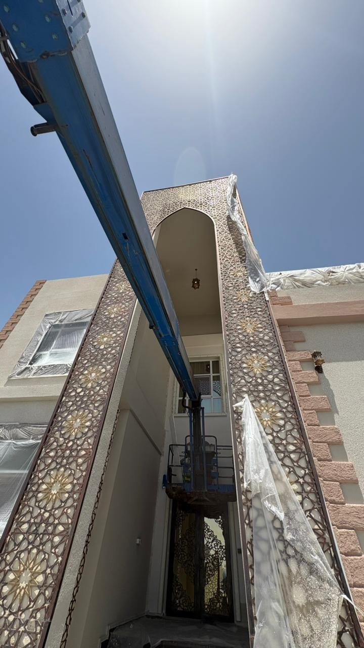 Hospitality & Architectural Façades — High Performance Insulated Cladding & Arched Mashrabiya